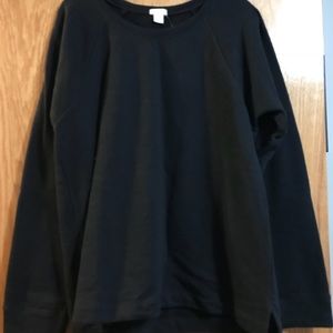 J Crew Sweatshirt with Elbow Patches NWT